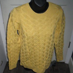 Lands' End Women's Crew Neck Sweater, F9, NWT